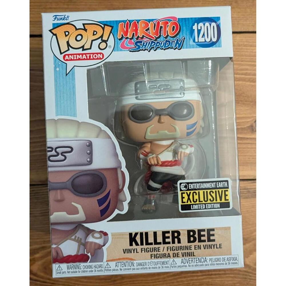 Killer Bee Naruto Entertainment Earth Exclusive Funko Pop # 1200